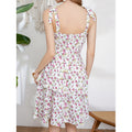 code new arrival  women's original fashion suspender printingdressbows