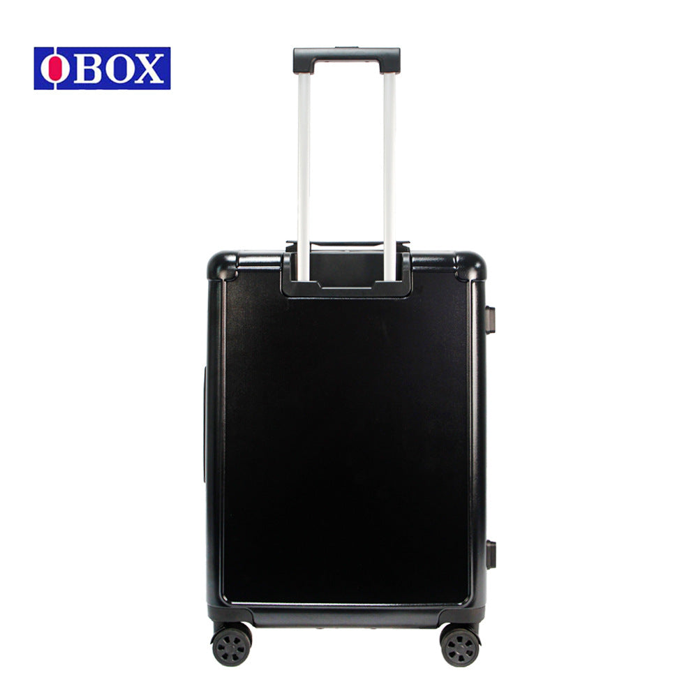 Obox thickened aluminum frame trolley case universal wheel large capacity suitcase overseas checked toolbox luggage