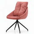 Customizable rotating dining table and chairs, premium home dining chairs, light luxury backrest chairs, export dining chair