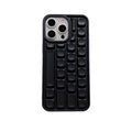 Suitable for iphone16pro keyboard grid mobile phone case apple 11/15 anti-fall soft protective cover findx9spro