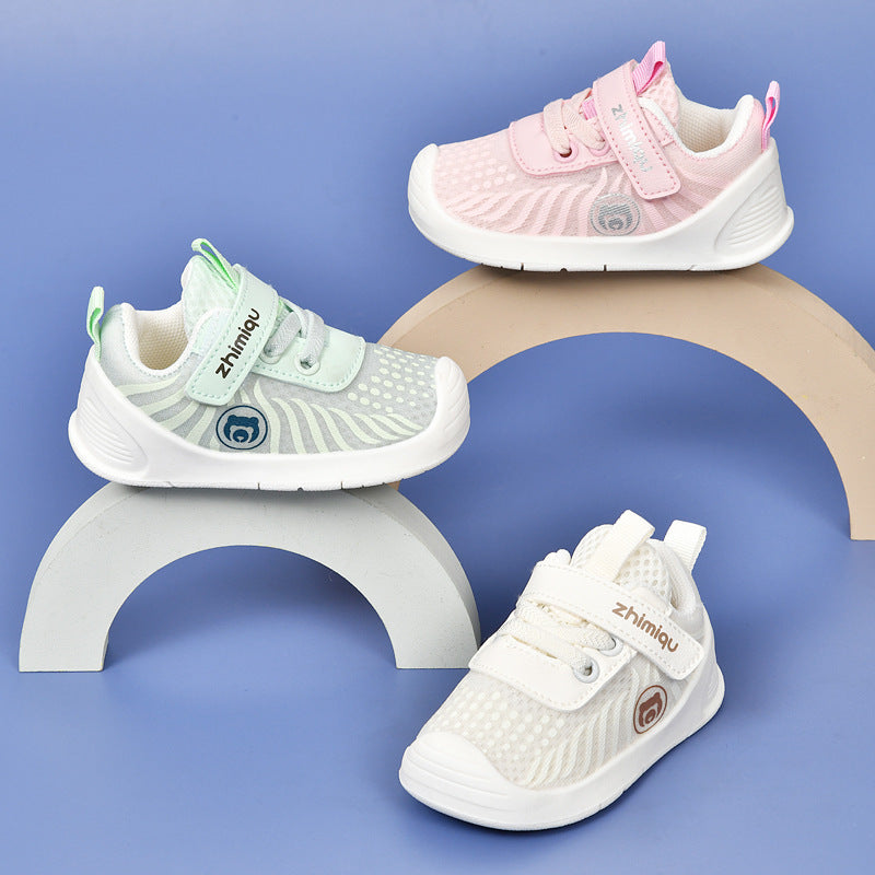 Toddler shoes for boys, spring and autumn, 0-1-2 years old, soft sole infant shoes, children's shoes, infant and toddler shoes for girls