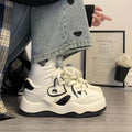 Women's shoes: 2026 autumn new arrivals - trendy retro casual original design, niche college style platform sneakers, women's bread shoes, athletic shoes