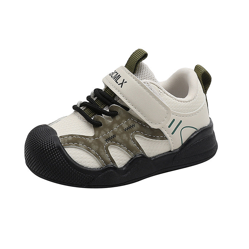 new toddler shoes, baby soft sole non-slip spring/autumn shoes, breathable athletic shoes for baby boys and girls, anti-slip heel design