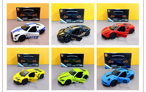 alloy toy car 1:43 model artificial car boy gift sports car ornaments can open the door toy car