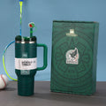 New arrivalfashion big mac ice cup 304 stainless steel stanley vacuum thermos cup office portable straw cup