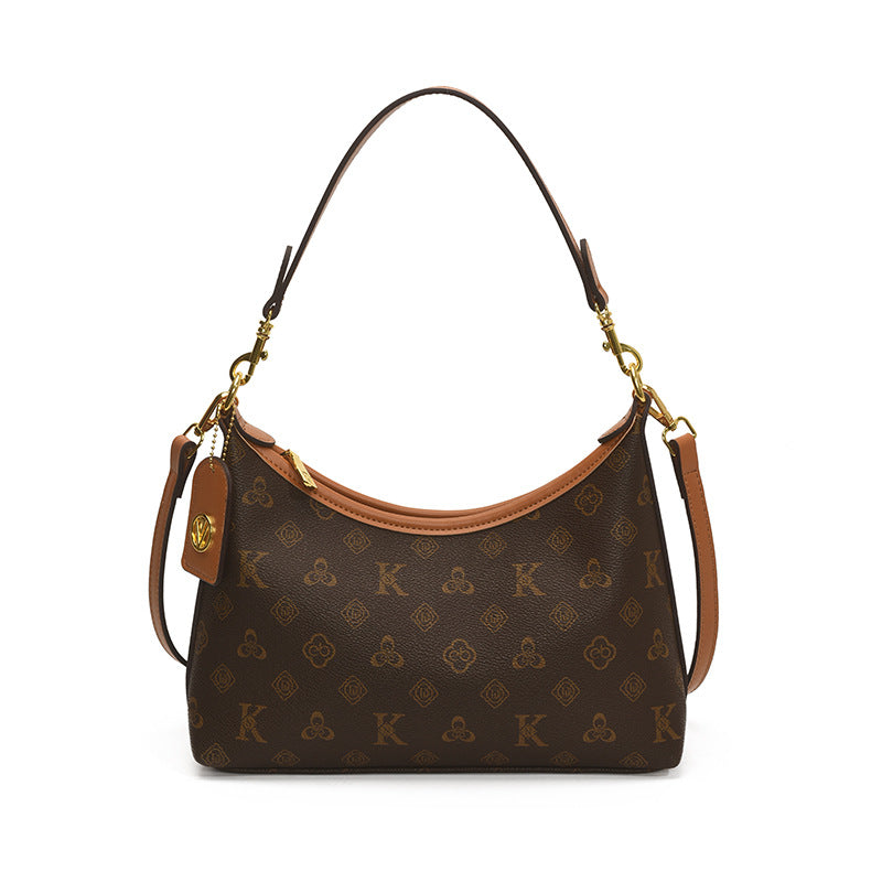 Cross-border high-end presbyopia armpit bag women's 2025 new fashion versatile casual foreign style commuter shoulder messenger bag