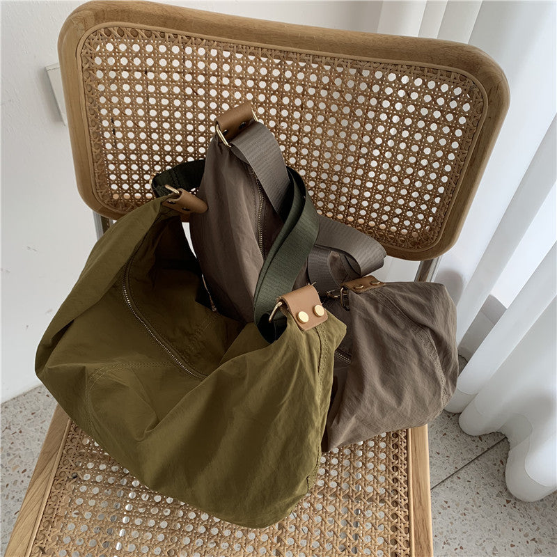 Bag women's 2022 new fashion Korean version women's bag oblique span shoulder bag Korean version dumpling bag armpit bag large capacity tide