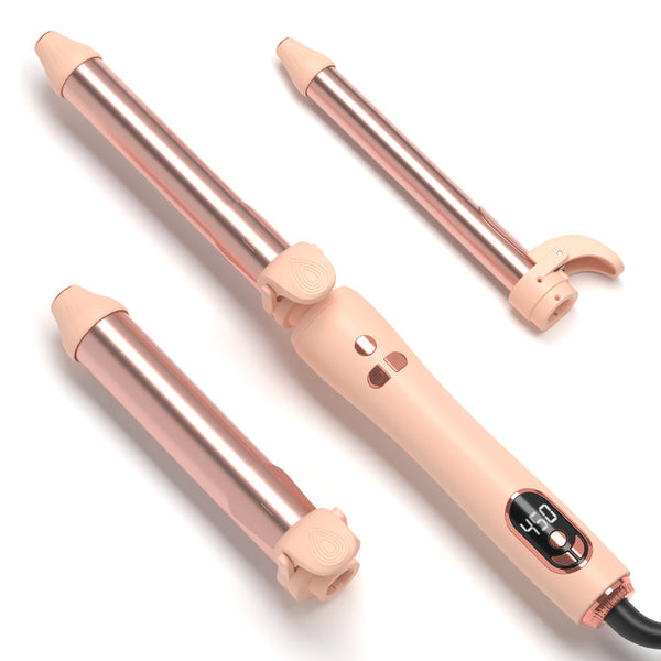 Multifunctional automatic curling iron 3-in-1 head changer, curling iron does not hurt hair, curling hair artifact, intelligent electric perm