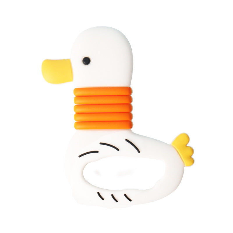 Car Epoxy Toothpaste Food Grade Silicone Teething Toy Baby Teething Grinder Baby Epoxy Dinosaur Bite Glue Play More