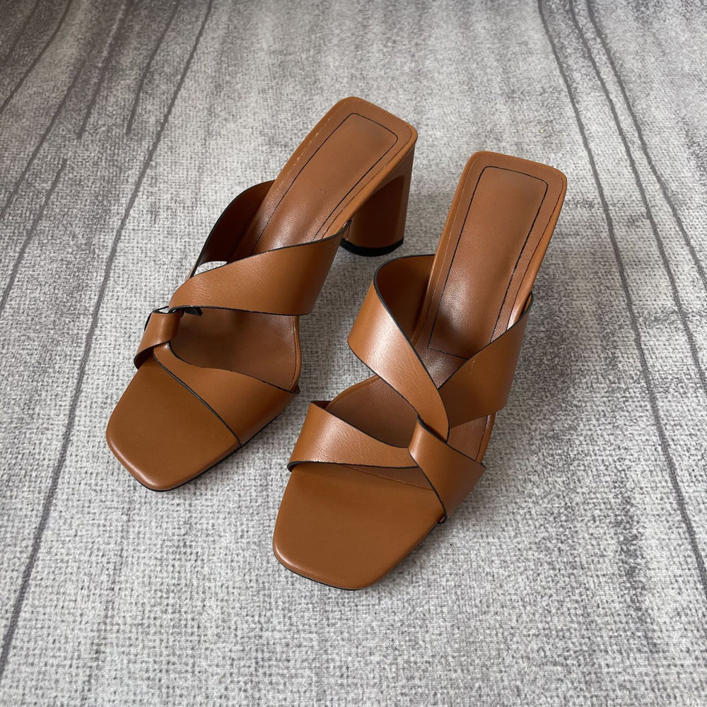 Za2023 shoes springnew arrival women's shoes white thick heel casual open toe outwear high heel sandals for women