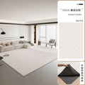 Removable and washable double-layer carpet cream style  new machine washable glue-free carpet floor mat can be wiped over a large area