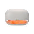 Natural salt stone flame aromatherapy machine large fog volume humidifier bedroom desktop atmosphere salt lamp essential oil small automatic fragrance