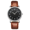2021 wish cross-border couple's round watch, quartz watch for men and women, student gift, wholesale cross-border hot seller
