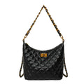 Women's bag 2025 new underarm bag diamond pattern chain bag niche light luxury minimalist elegant high-end shoulder crossbody bag