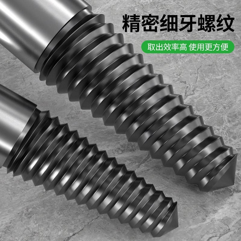 Baolian broken screw extractor, sliding wire, broken wire extractor, reverse thread wire extractor, screw thread tool suit