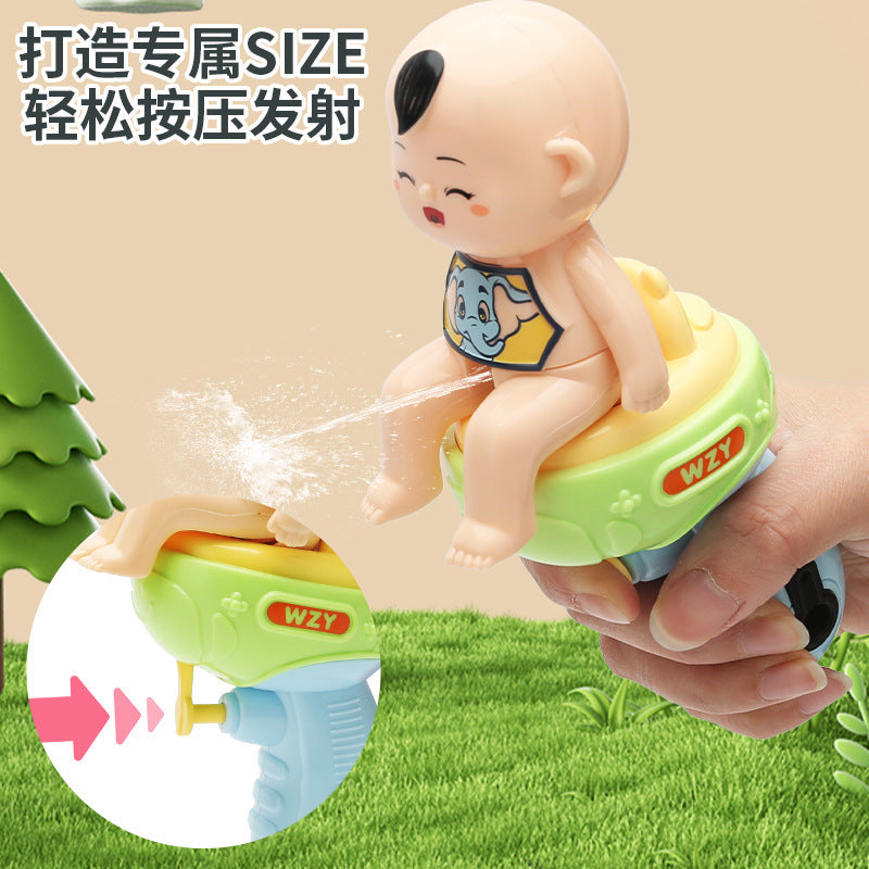 Tiktok viral prank water gun - fun press-button water gun for kids - summer water play, beach, bath, and toy for boys