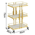 Beauty trolley, beauty salon special storage rack, accessible luxury manicure and eyelash trolley, popular hairdressing dyeing and perming tool trolley