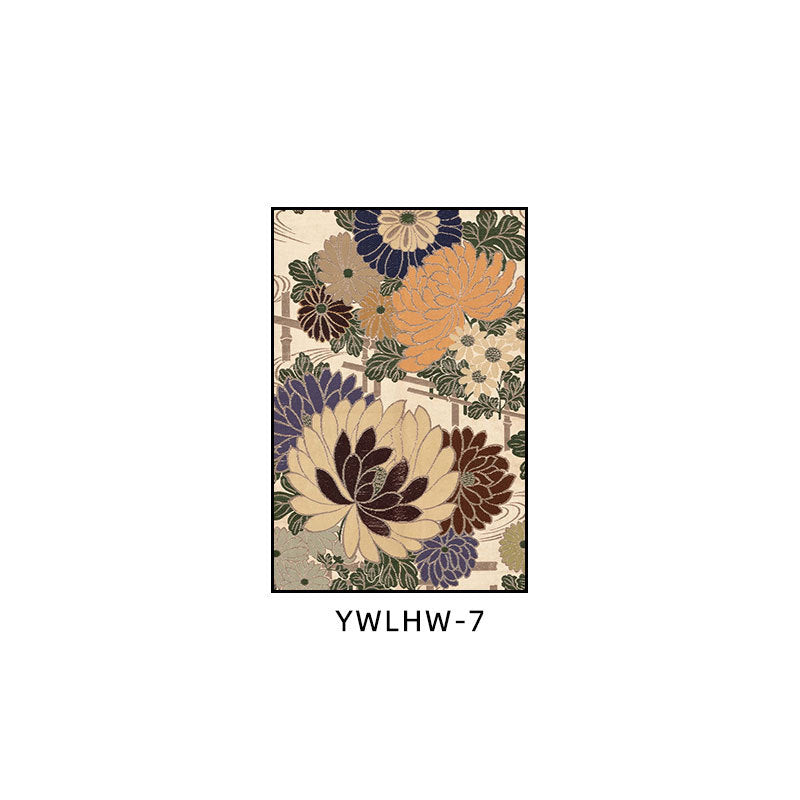 Japanese decorative painting Japanese restaurant traditional zen log wind pattern hanging painting sushi yakiniku shop box mural