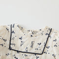 Newborn romper, class a pure cotton,  korean style, floral print baby clothes, spring/autumn infant outfit, trendy girl's ins style