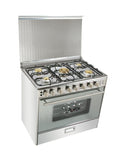 900 wide five 5 air outlet five burner stove conjoined oven liquefied for homeall-in-one stove gas upright oven