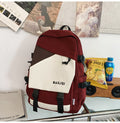 Backpack casual school bag for middle and high school students, travel, couples, and college students - multi-pocket, large capacity, double shoulder backpack