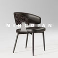 High-end dining chair for home dining table chair accessible luxury tea chair hotel reception negotiation chair casual chair makeup back stool