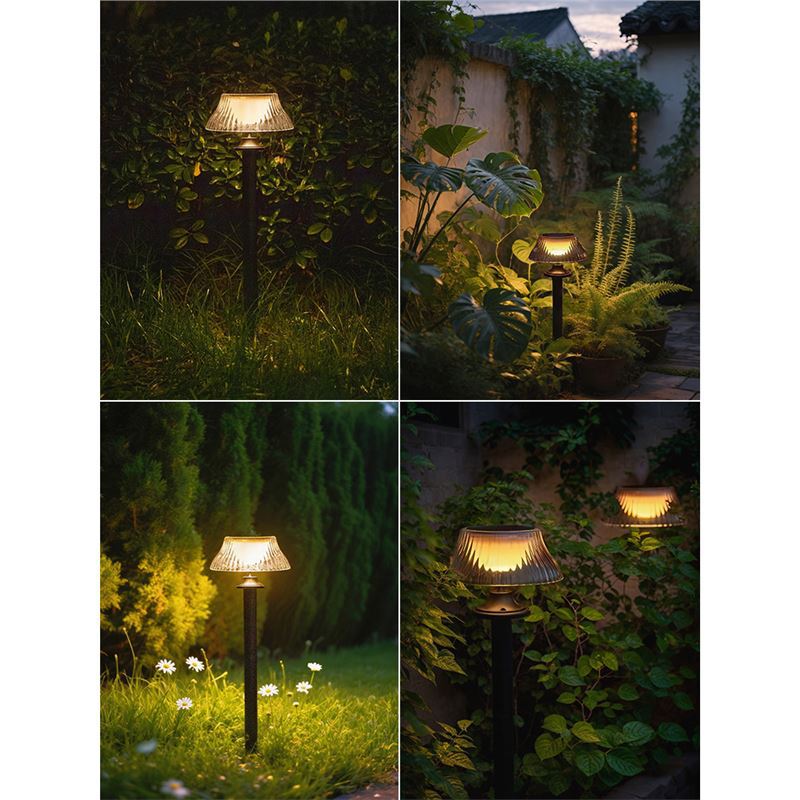 Outdoor waterproof led solar ground lights - perfect for lawns, villas, gardens, and landscape lighting