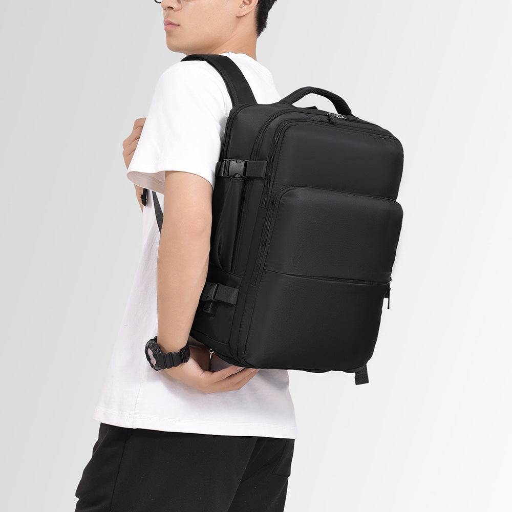 New men's backpack travel backpack large capacity backpack computer bag commuter outdoor business backpack printing