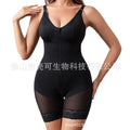 European and american style women's bodysuit shapewear - powerful tummy control, waist cincher, butt lifter, body shaping, seamless mesh corset