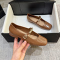 2026 fashion mary jane shoes, chanel-inspired women's retro flats, elegant low-cut shoes, versatile mary janes