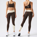 tight yoga wear sports intimates fitness wear high waistslimming look yoga suit guangzhou sports factory personalized