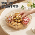 2026 new candy box fruit plate - trendy rotating fruit bowl for home, living room, coffee table, snack storage, and dried fruit display - perfect for chinese new year!