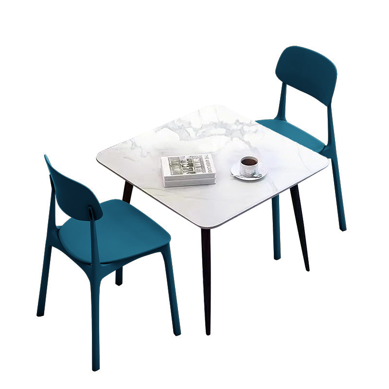 Company staff canteen catering snacks fast food restaurant dining table and chair commercial combination powder shop noodle shop restaurant restaurant school