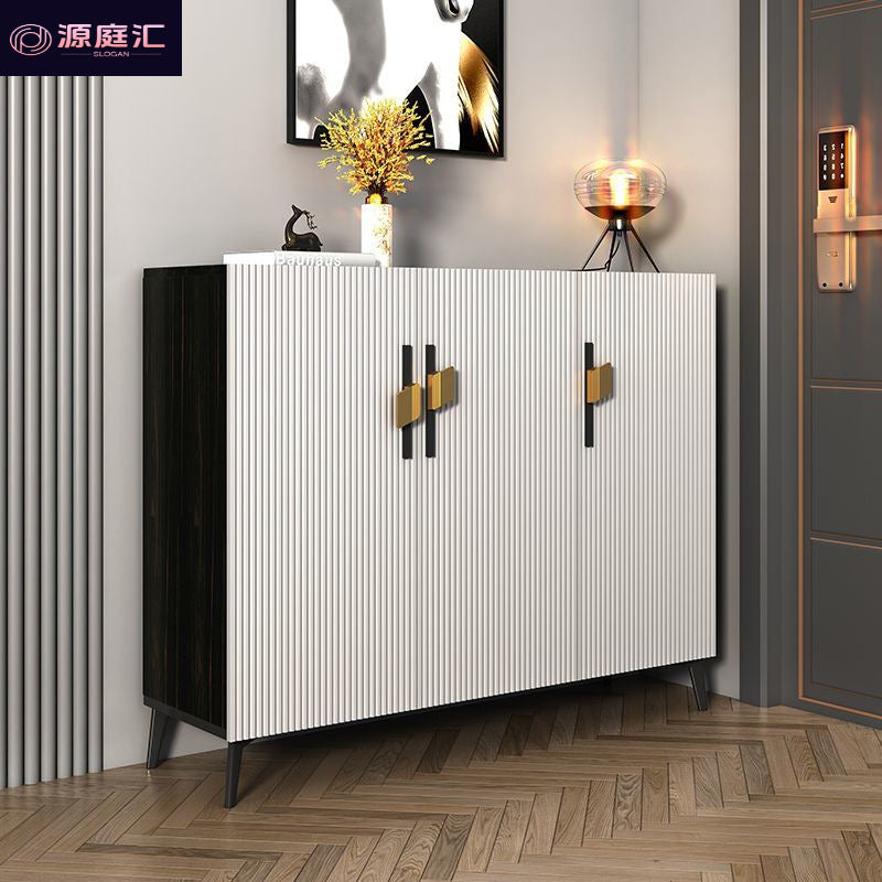 Accessible luxury large-capacity shoe cabinet for home door multi-layer storage cabinet casual modern entrance entrance multi-functional storage cabinet