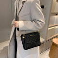 This year's trendy women's bags: 2025 new arrival, stylish diamond-quilted embroidered shoulder bag, versatile and elegant crossbody bag, dropshipping available