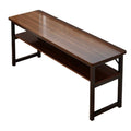 Double long desk student for home bedroom study writing desk rental house wall-mounted rectangular office computer desk