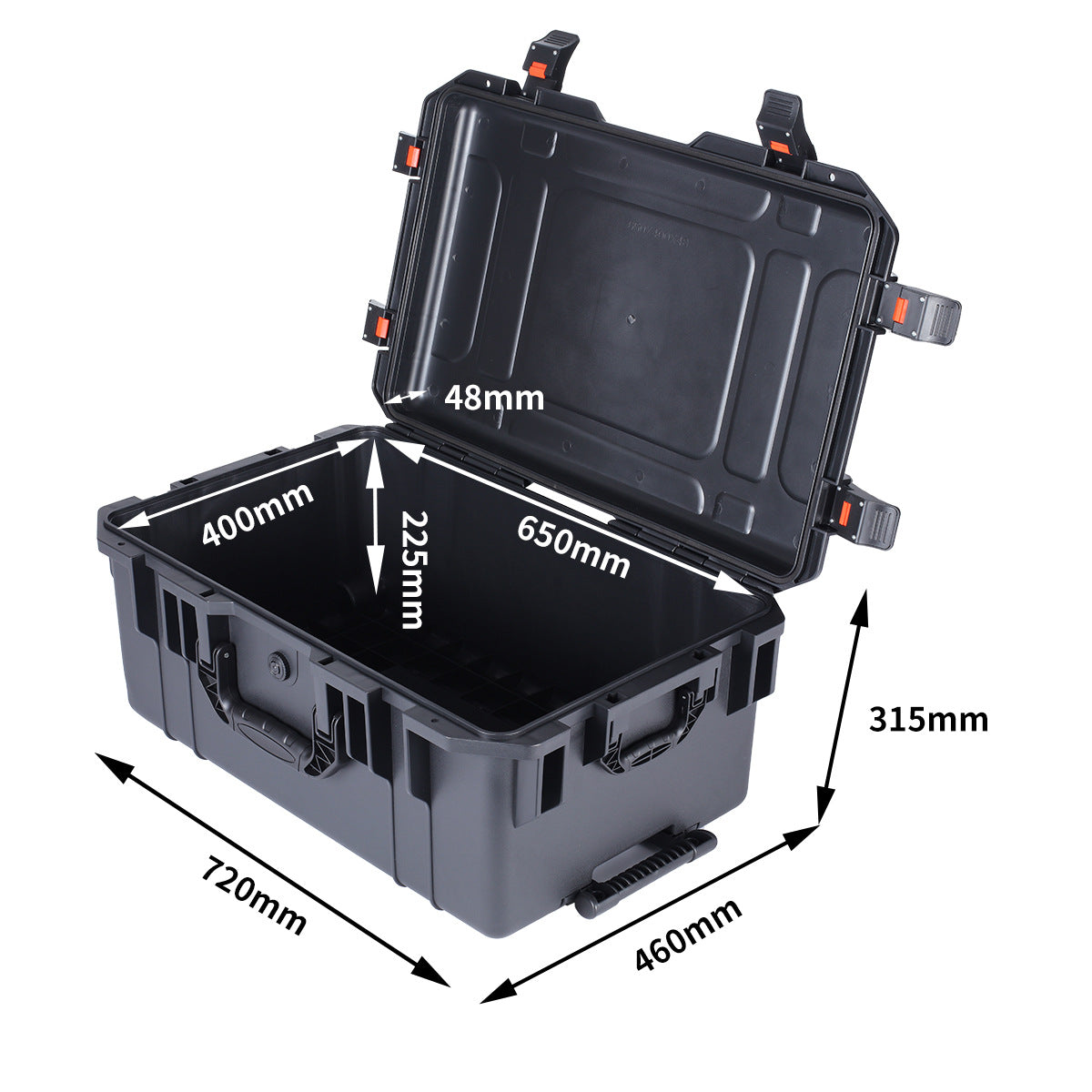 Large trolley case High-end equipment Safety box Equipment accessories Storage box Waterproof protective case Suitcase