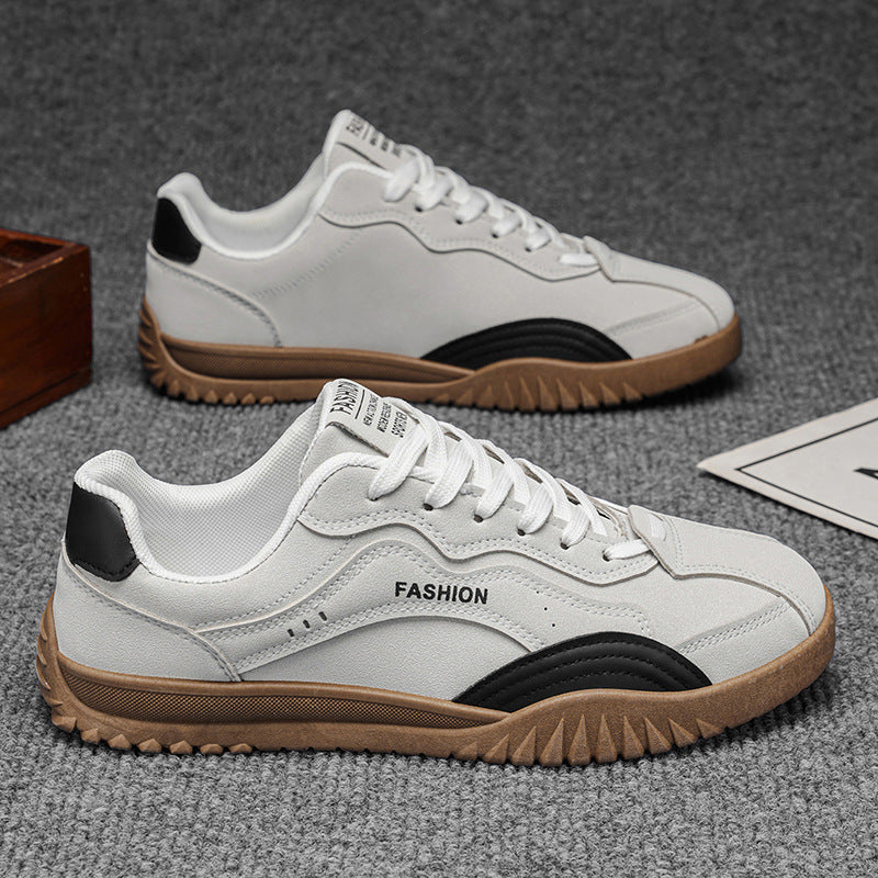 Men's shoes 2026 spring new arrivals: durable casual trendy shoes, student campus fashion, retro versatile lightweight athletic skate shoes