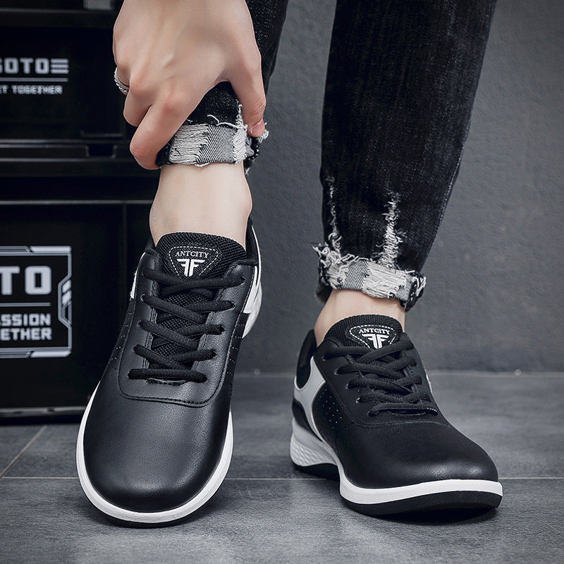 New men's handmade stitching casual shoes - trendy, versatile skate shoes - korean style fashion sneakers