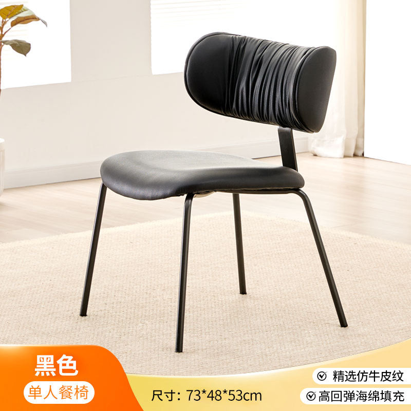 Dining chair home modern minimalist dining table and chair set light luxury high-end small apartment source factory manufacturer wholesale direct supply chair