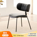 For homemodern casual dining table and chairs light luxury classy small apartment scandinavian restaurant hotel mahjong backrest dining chair