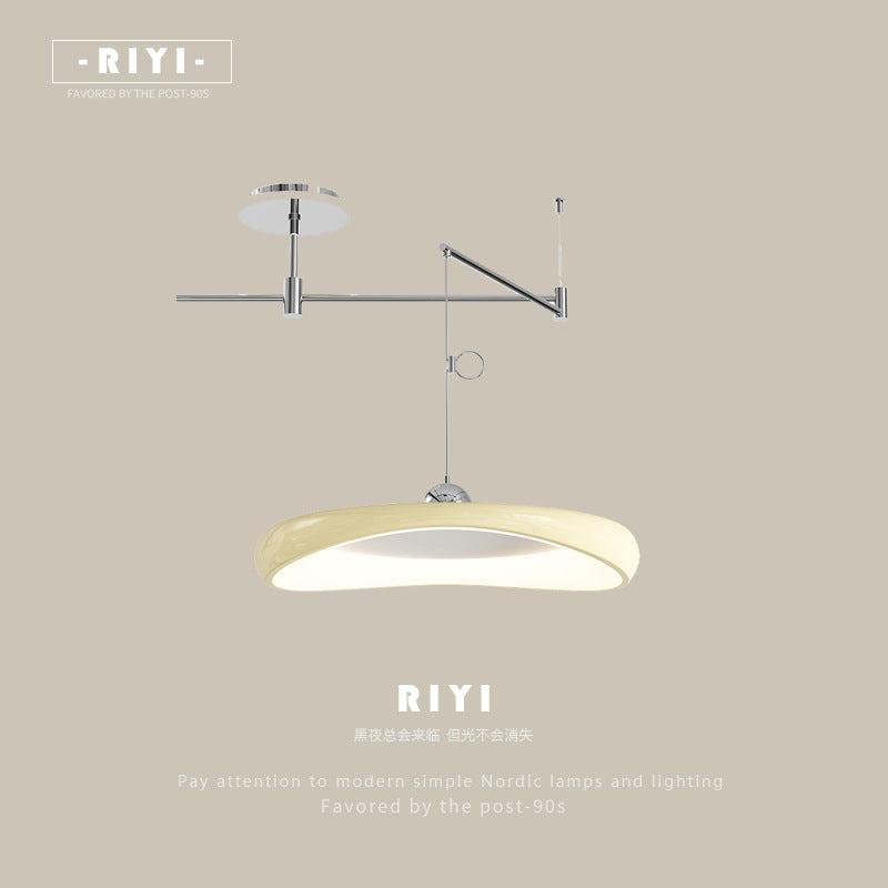 Full Spectrum Rocker Arm Restaurant Chandelier Bauhaus Style Bar Counter Modern Simple Displaceable Dining Room Dining Table Zhongshan Lighting