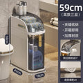 Bathroom slit storage cabinet drawer type toilet narrow slit storage cabinet plastic bathroom ultra-narrow slit cabinet side cabinet