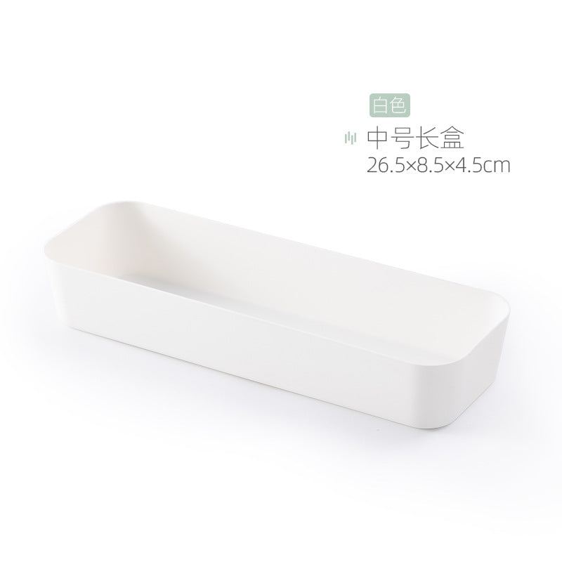 Simple grid storage box, drawer type, cosmetic storage box, desktop stationery, sundries storage artifact, finishing box
