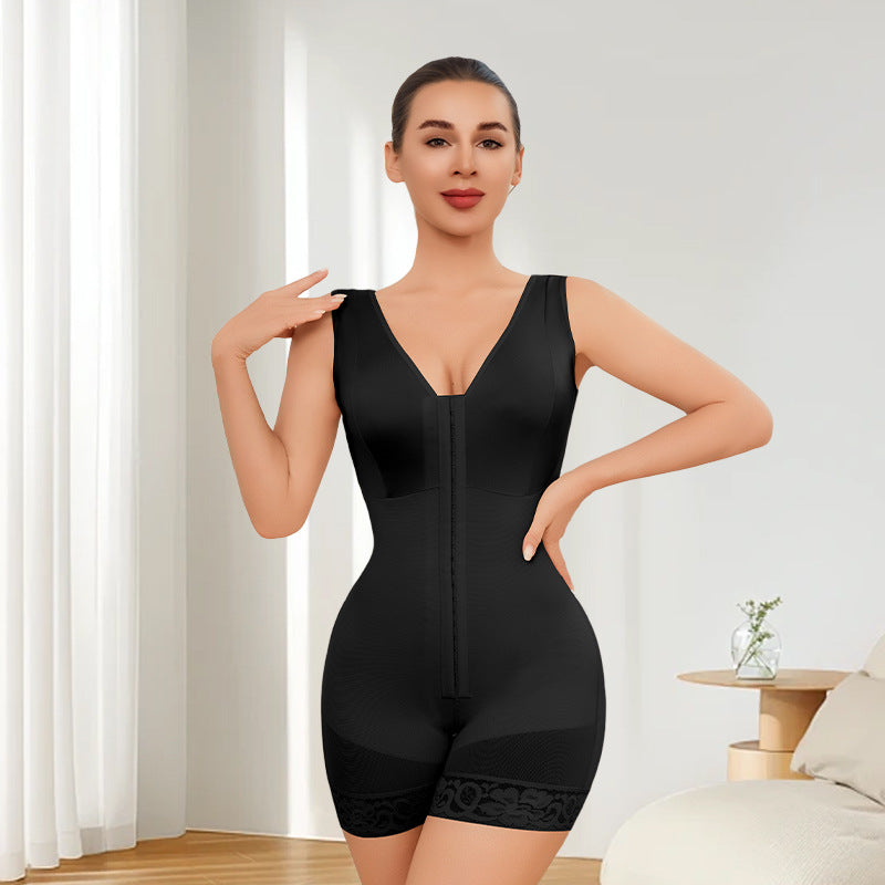 Aliexpress one-piece shapewear for women, tummy control, buttoned, open butt, hip shaping, suspender intimates, corset, body shaper