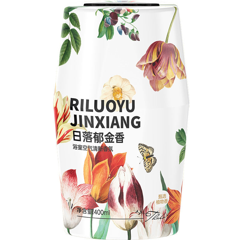 Hotel aromatherapy car home dual-purpose bathroom fragrance large capacity restroom toilet odor eliminator air freshener