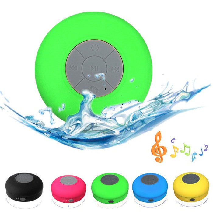 Home bluetooth speaker - bathroom safe, drop-proof, waterproof, outdoor portable mini suction cup bluetooth speaker, wireless speaker