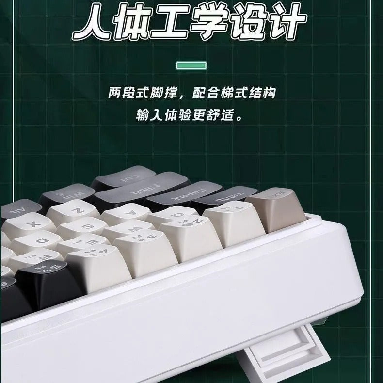 Acer OAK224 wireless bluetooth three-mode mechanical feel keyboard game e-sports office silent PBT ball cap key