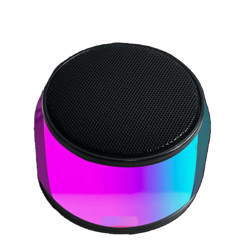 direct supply from manufacturers s100 colorful light bluetooth small speaker with shocking sound quality desktop convenient speaker