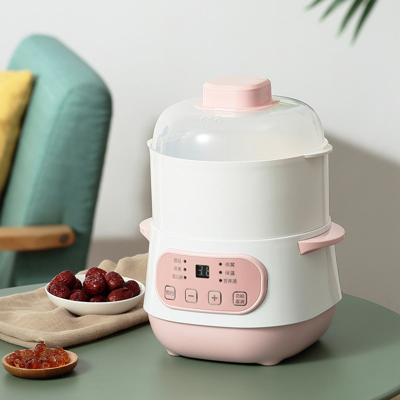 electric stew pot fully automatic for home ceramic multi-function water-proof stew bird's nest soup pot health-preserving electric stew pot us standard